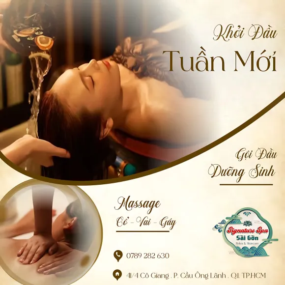 Gội Đầu Dưỡng Sinh Phục Hồi Sức Khỏe – Liệu Pháp Thư Giãn Cho Dân Văn Phòng